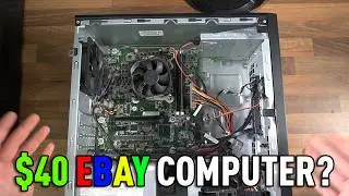 I Bought a PC for $40 on eBay… What Can it Do?