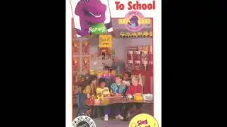 Barney Goes to School Audio Cassette Part 2 2
