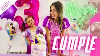VLOG - CUMPLEAÑOS - 3 AÑITOS MEGAN