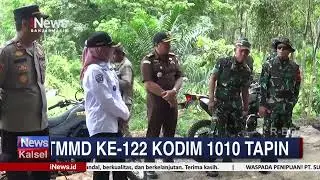 UPACARA PEMBUKAAN TMMD KE 122 TAHUN 2024 KODIM 1010 TAPIN