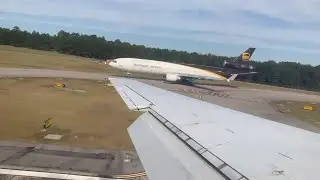 Bumpy Approach and Landing at Columbia Metropolitan Airport (Delta Flight 1151)