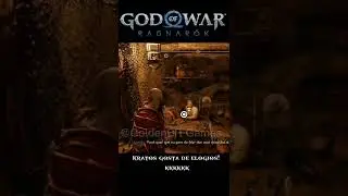 Kratos gosta de elogios!! kkkk GOD OF WAR RAGNAROK #godofwarragnarok #godofwar #gow #kratos #shorts