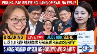 IWAS PUSOY SA KOJC?!  ILANG OPISYALES NAKI SELFIE KAY ALICE! THE CELEBRITY ALICE GUO?