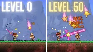 Terraria, But Damaging Enemies Levels Up My Swords