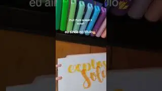 desculpa por não ser assim, pq eu sou #escola #lettering #letras