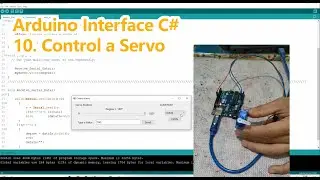 Arduino C# Serial Communication Control a Servo