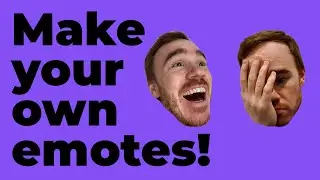 How to create your own Twitch emotes with GIMP