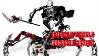 Lego | 2006 Vezon & Fenrakk Review | Bionicle