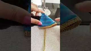 Easy latkan making | How to make Fabric Tassel at home #shorts #youtubeshorts #youtubeindia