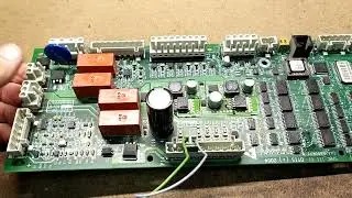 Сервисная плата SPBC  OTIS куда подключить питание