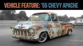 Apache, a Patina—Check out This LS-Powered 1955 Chevy Truck from Deboss Garage