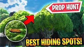 Die besten Verstecke in Prop Hunt Fortnite