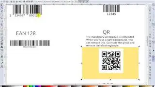 Creating barcodes in Inkscape