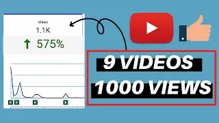 How I Completed 1000 Views on youtube? | How to get 1000 views on youtube? | 1k special ❤️