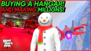 Sooooo I bought a hangar in GTA 5 Online and made MILLIONS! (ON THE GRIND #1)