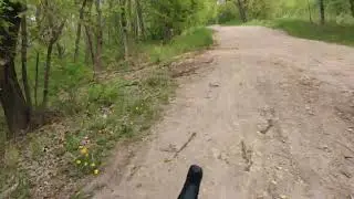 Testing ng Ave Maldea CX sa kinda trail sa Chief Peguis trail sabay exit sa may Henderson Hway