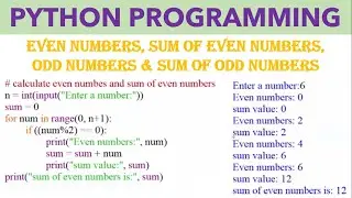 Python Program