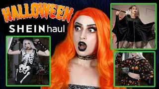 SHEIN HALLOWEEN CLOTHING HAUL 2022 🎃 👻 🦇 (Shein Halloween Costume ideas)