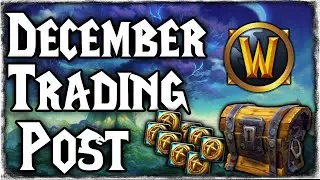 New December Trading Post Rewards! New Mount & Pets! | World of Warcraft