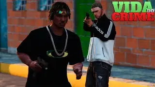 GTA V VIDA DO CRIME:FUI EXPULSO DA FAVELA NA BALA! ESSE É MEU FIM... #EP07