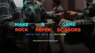 Build a simple game Rock paper scissors using python #shorts