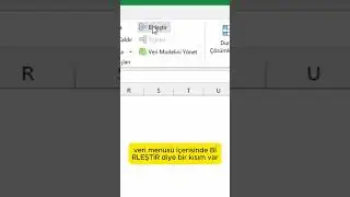 Excel’de Tablo Birleştirme ve Toplama #excel #exceltips #exceleğitimleri #exceleğitimleri #keşfet