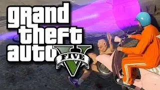 GTA 5 - Fun with Jets! (GTA 5 Invisible Jet Glitches, Breakdancing, and Funny Moments)