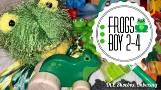 Boy 2-4 | FROGS 🐸 | OCC Shoebox Unboxing