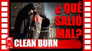 Kamado Grill Clean Burn Limpieza profunda con fuego en el asador cerámico, Funciona?