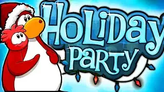 Playing Club Penguin on Christmas! - Club Penguin Rewritten