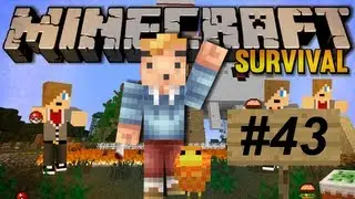Minecraft Survival Deel 43 - Zo'n Mooie Farm Dat MeneerDeAardappel Trots Kan Zijn....