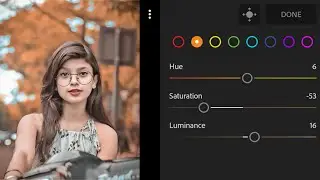Lightroom Orange And Blue Effect Photo Editing | Lightroom Photo Editing