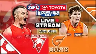 Sydney Swans vs GWS Giants | 2nd Qualifying Final AFL, 2024 Live Watch Along