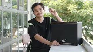 Chill nhạc cùng loa chất Alpha Works Classic V100: 