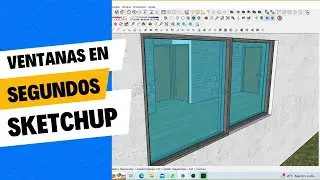 Ventanas en segundos con este plugin de SKETCHUP