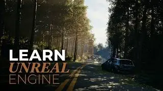 Complete Beginner Guide To Unreal Engine 5 | UE5 Starter Course - Abandoned Road