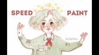 🌸speed paint 🎨 скетчи  🌿