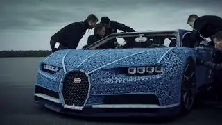 Как потратить 1 МЛН деталей LEGO? Едущая 1:1 Модель Bugatti Chiron!