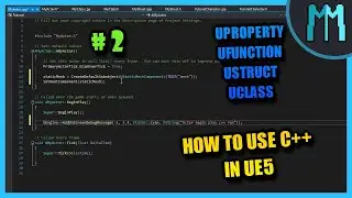 UE5 C++ Basics #2 - Classes, Actors