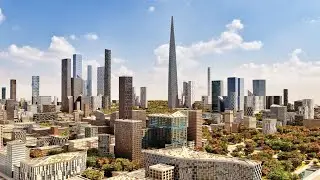 [4K 60fps] Blender Realistic Modular City Showcase (Cycles)
