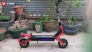 ELECTRIC SCOOTER YUME S12 WITH ALIEXPRESS