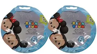 Disney 100 Years of Wonder Tsum Tsum Mystery Pack Celebration Series 2 Blind Bag Unboxing