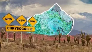 La chrysocolle de Rancho Jacalito - Micro Minéraux #2