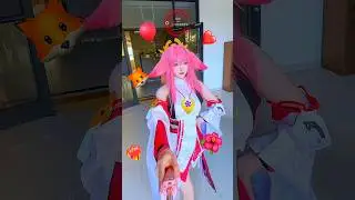Yae Miko OOTD 😍 Genshin Impact Cosplay 