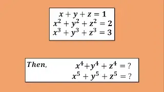 Solve This Only By Using By Using 9th Grade Algebra !!