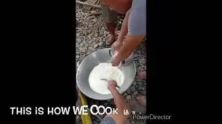 LET’s cook LANDANG USING OUR PALM TREE FLOUR( Sak-Sak or Buli)