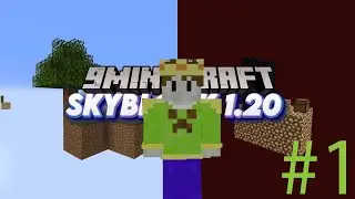 I started new sky block series in 1.20 version | Sky Block gameplay #1