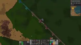 Factorio: Building Railroads over water