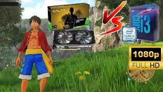I3 9100F + GTX 1660 ti - FULL HD Teste - One Piece World Seeker
