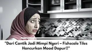 KONSEP DAPUR ALA INGGERIS TEMA MONOCHROME | SINKI FARMHOUSE DI TABLE TOP KONKRIT LEBIH KUKUH ?! 